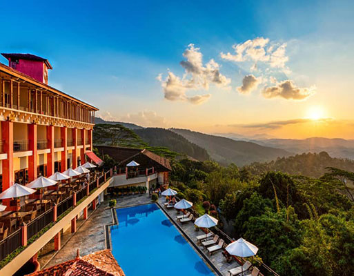 Elegant hillside resort-Sri Lanka